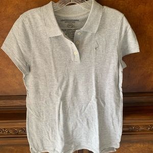 gray polo